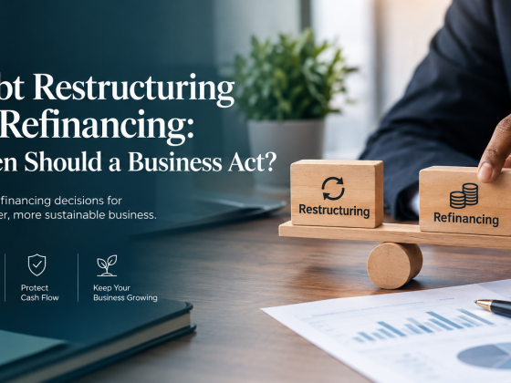 Debt Restructuring vs. Refinancing: When should a Business Act ?
